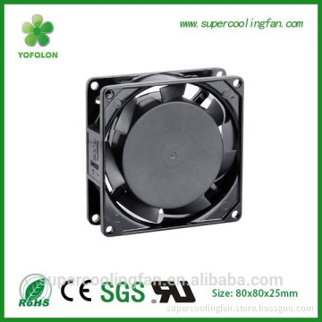 80x80x25mm 110V 220V Telecom Cabinet AC Cooling Fan 80MM ac axial fan